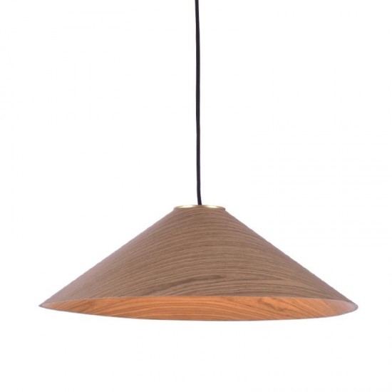 ΚΡΕΜΑΣΤΟ Φ/Σ 1Χ GX53 WALNUT ΞΥΛΟ D36XH160CM