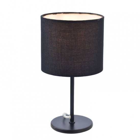 ΠΟΡΤΑΤΙΦ ΥΦΑΣΜΑ ΜΑΥΡΟ 1X40W E14 H28CM