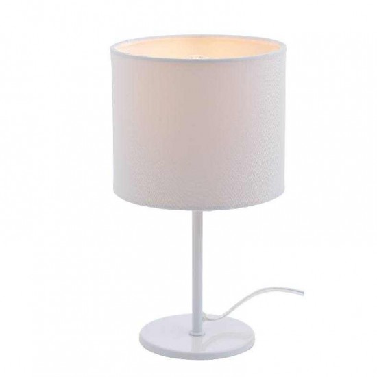 ΠΟΡΤΑΤΙΦ ΥΦΑΣΜΑ ΛΕΥΚΟ 1X40W E14 H28CM