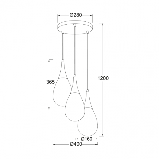 DROP ΚΡΕΜΑΣΤΟ 3ΦΩΤΟ ΦΩΤΙΣΤΙΚΟ ΡΟΖΕΤΑ ΜΕΤΑΛΛΟ ΧΑΛΚΙΝΟ Φ41cm