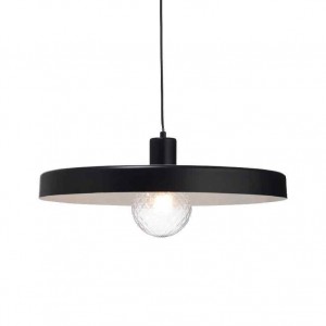 ΚΡΕΜΑΣΤΟ Φ/Σ 1ΧΕ27 ΜΕΤΑΛΛΙΚΟ ΜΑΥΡΟ Φ50ΧΗ120CM