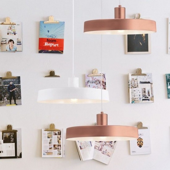 ΚΡΕΜΑΣΤΟ Φ/Σ 1ΧΕ27 ΜΕΤΑΛΛΙΚΟ ΜΟΚΑ Φ36ΧΗ120CM