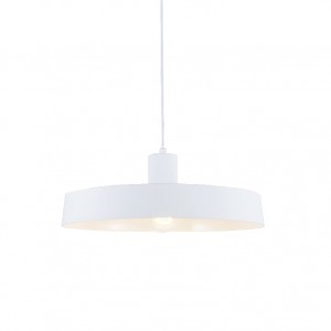 ΚΡΕΜΑΣΤΟ Φ/Σ 1ΧΕ27 ΜΕΤΑΛΛΙΚΟ ΛΕΥΚΟ Φ36ΧΗ120CM