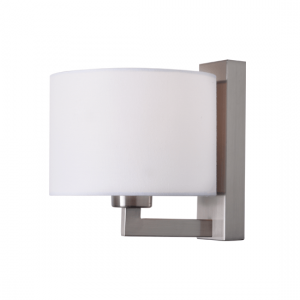 ΕΠΙΤΟΙΧΟ Φ/Σ 1ΧΕ27 ΜΕΤΑΛ ΝΙΚΕΛ+ΛΕΥΚΟ ΑΜΠΑΖΟΥΡ Φ18XΗ20CM