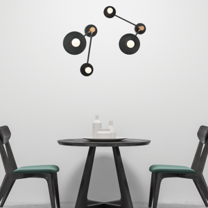 ALIKI 2ΦΩΤΗ ΑΠΛΙΚΑ ΜΑΡΜΑΡΟ ΜΑΥΡΟ 18x74x23CM