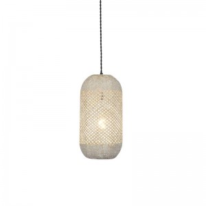 ΚΡΕΜΑΣΤΟ Φ/Σ 1ΧΕ27 RATTAN+ΞΥΛΟ D20XH120CM