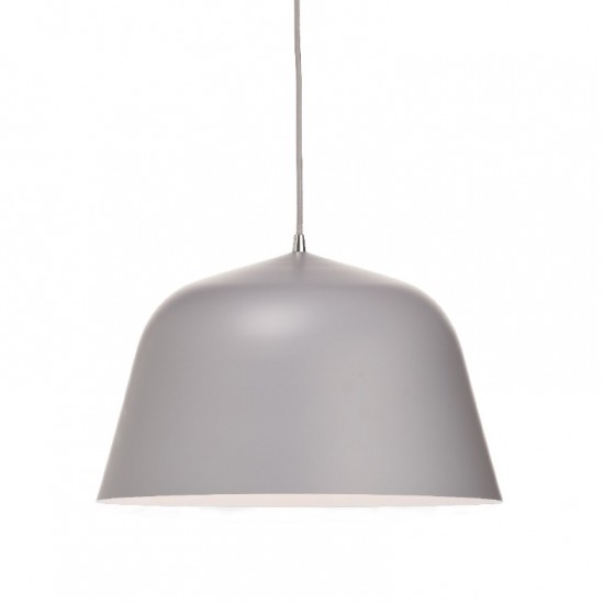 ΚΡΕΜΑΣΤΟ Φ/Σ 1ΧΕ27 ΜΕΤΑΛΛΙΚΟ ΓΚΡΙ Φ40ΧΗ120CM