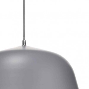 ΚΡΕΜΑΣΤΟ Φ/Σ 1ΧΕ27 ΜΕΤΑΛΛΙΚΟ ΓΚΡΙ Φ40ΧΗ120CM