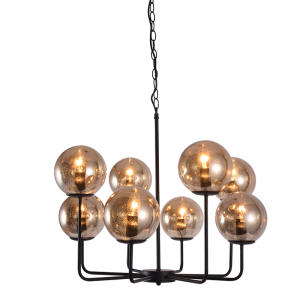 ZITA ΚΡΕΜΑΣΤΟ ΦΩΤΙΣΤΙΚΟ 8ΦΩΤΟ ΓΥΑΛΙ ΚΕΧΡΙΜΠΑΡΙ Φ65xΗ120cm