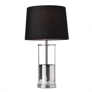 ΕΠΙΤΡΑΠΕΖΙΟ Φ/Σ 1ΧΕ27 ΧΡΩΜΙΟ ΓΥΑΛΙ+ΑΜΠΑΖΟΥΡ Φ25ΧΗ45CM