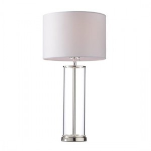 ΕΠΙΤΡΑΠΕΖΙΟ Φ/Σ 1ΧΕ27 ΓΥΑΛΙ+ΑΜΠΑΖΟΥΡ+ΑΣΗΜΙ ΜΕΤΑΛΛΟ Φ25ΧΗ48CM 