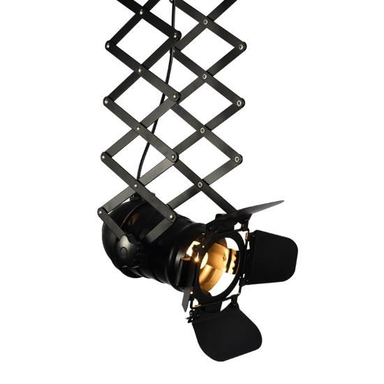 ΟΡΟΦΗΣ Φ/Σ 1ΧΕ27 ΜΕΤΑΛΛΙΚΟ ΜΑΥΡΟ 20Χ34Χ90CM