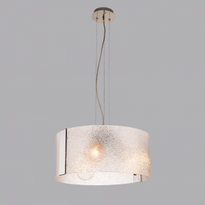 ILIKA ΚΡΕΜΑΣΤΟ ΜΟΝΟΦΩΤΟ ΦΩΤΙΣΤΙΚΟ ΓΥΑΛΙ ΔΙΑΦΑΝΟ Φ30CM