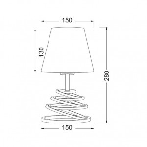 ΠΟΡΤΑΤΙΦ ΛΕΥΚΟ ΜΕΤΑΛΛΙΚΟ 1XE27