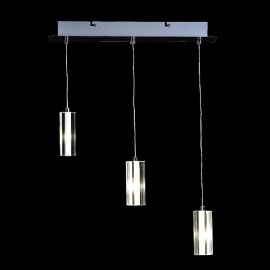 ΚΡΕΜΑΣΤΟ-ΡΑΓΑ 3X20W G4 12V ΧΡΩΜΙΟ