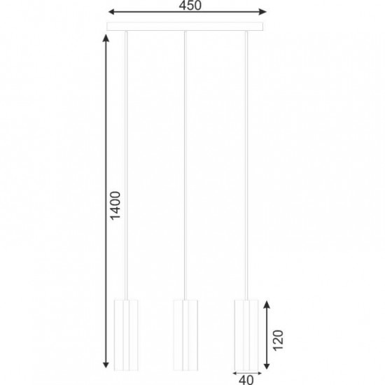 ΚΡΕΜΑΣΤΟ-ΡΑΓΑ 3X20W G4 12V ΧΡΩΜΙΟ