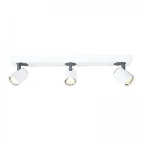 ΕΠΙΤΟΙΧΟ Φ/Σ 3XGU10 ΛΕΥΚΟ ΑΛΟΥΜΙΝΙΟ 54Χ7Χ12CM