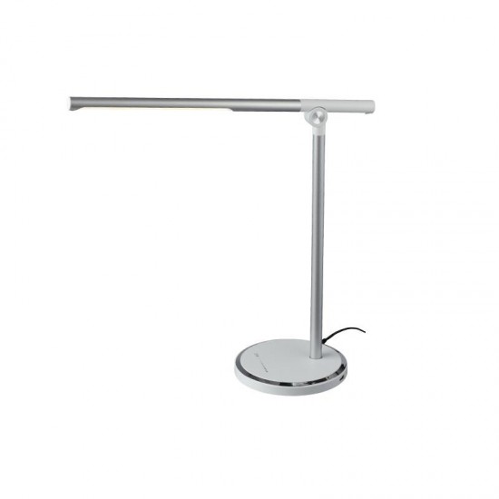 ΕΠΙΤΡΑΠΕΖΙΟ Φ/Σ LED 7W ΑΣΗΜΙ+ΛΕΥΚΟ CCT 300LM DIMMABLE+TOUCH SWITCH+USB CHARGER