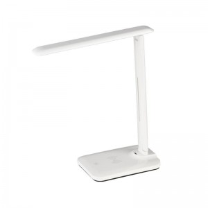 ΕΠΙΤΡΑΠΕΖΙΟ Φ/Σ LED 5W ΛΕΥΚΟ CCT 320LM+TOUCH SWITCH+WIRELESS/USB CHARGER