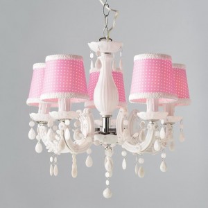 ΚΡΕΜΑΣΤΟ ΑΚΡΥΛΙΚΟ ΛΕΥΚΟ 5ΧΕ14 ΑΜΠΑΖΟΥΡ ΡΟΖ Φ46cm