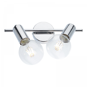 KARMA ΕΠΙΤΟΙΧΙΟ ΦΩΤΙΣΤΙΚΟ 2ΦΩΤΟ ΜΕΤΑΛΛΙΚΟ ΑΣΗΜΙ 3,3X9,7X17CM