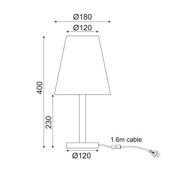 ΕΠΙΤΡΑΠΕΖΙΟ Φ/Σ 1ΧΕ14 ΞΥΛΟ+ΜΠΕΖ ΑΜΠΑΖΟΥΡ Φ18XH39CM