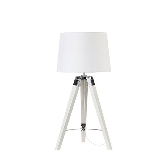 ΕΠΙΤΡΑΠΕΖΙΟ Φ/Σ 1ΧΕ27 ΞΥΛΟ+ΛΕΥΚΟ ΑΜΠΑΖΟΥΡ+ΧΡΩΜΙΟ ΜΕΤΑΛΛΟ Φ30XH65CM