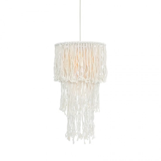 ILION ΙΙ ΚΡΕΜΑΣΤΟ ΜΟΝΟΦΩΤΟ ΦΩΤΙΣΤΙΚΟ ΚΛΩΣΤΗ ΛΕΥΚΗ D40xH180CM