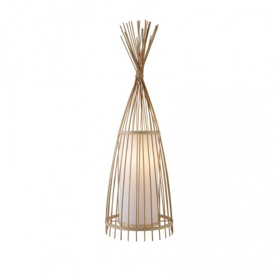 ΕΠΙΔΑΠΕΔΙΟ Φ/Σ 1ΧΕ27 BAMBOO D30XH100CM