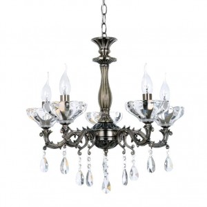 ΚΡΕΜΑΣΤΟ Φ/Σ 5ΧΕ14 ΜΕΤΑΛΛΙΚΟ ΜΠΡΟΝΖΕ+ΚΡΥΣΤΑΛΛΟ Φ54ΧΗ130CM