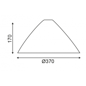 ΓΥΑΛΙ ΛΕΥΚΟ ΒΟΥΡΤΣΙΣΤΟ ΑΣΗΜΙ 