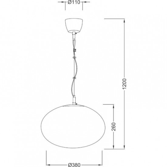 ΜΠΑΛΑ ΕΛΛΕΙΨΟΕΙΔΗΣ Φ38 ΟΠΑΛ