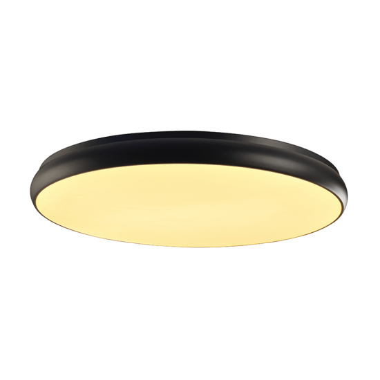 OLIVE ΦΩΤΙΣΤΙΚΟ ΟΡΟΦΗΣ LED ΜΕΤΑΛΛΟ ΜΑΥΡΟ D80xH8CM