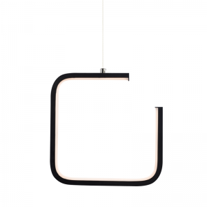 THIN III ΚΡΕΜΑΣΤΟ ΦΩΤΙΣΤΙΚΟ LED ΜΑΥΡΟ ΜΕΤΑΛΛΟ 22x11xH129CM