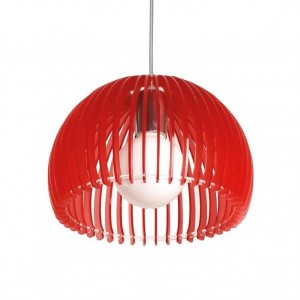 ΜΟΝΟΦΩΤΟ ΚΡΕΜΑΣΤΟ ΑΚΡΥΛΙΚΟ Φ28 ΚΟΚΚΙΝΟ