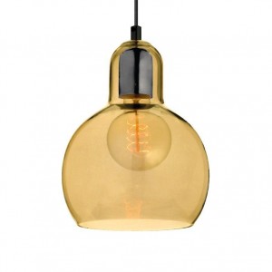 ΚΡΕΜΑΣΤΟ ΚΕΧΡΙΜΠΑΡΙ ΓΥΑΛΙ Φ17cm 1χ40W E27 