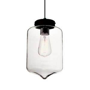 ΚΡΕΜΑΣΤΟ ΔΙΑΦΑΝΕΣ ΓΥΑΛΙ Φ17cm 1χ40W E27