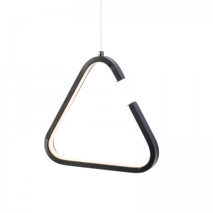 THIN ΙΙ ΚΡΕΜΑΣΤΟ ΦΩΤΙΣΤΙΚΟ LED ΜΑΥΡΟ ΜΕΤΑΛΛΟ 23x11xH128CM 