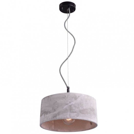 ΚΡΕΜΑΣΤΟ ΦΩΤΙΣΤΙΚΟ 1ΧΕ27 ΤΣΙΜΕΝΤΟ Φ32xH18cm