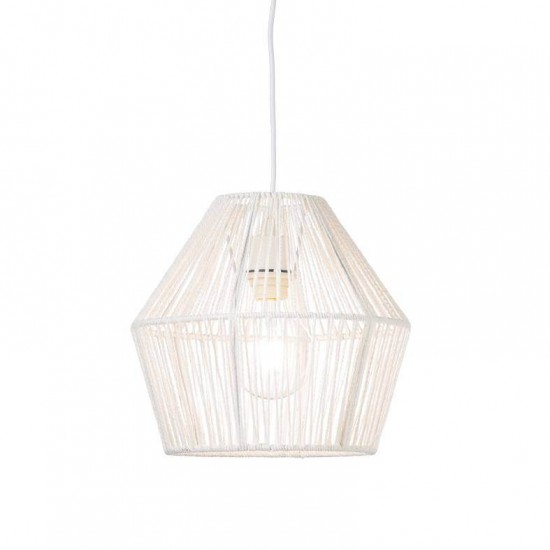 ΚΡΕΜΑΣΤΟ Φ/Σ 1ΧΕ27 ΣΧΟΙΝΙ ΛΕΥΚΟ Φ30ΧΗ120CM