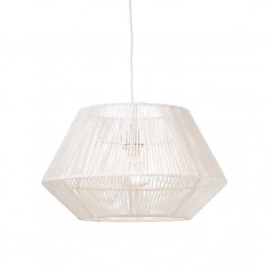 ΚΡΕΜΑΣΤΟ Φ/Σ 1ΧΕ27 ΣΧΟΙΝΙ ΛΕΥΚΟ Φ49,5ΧΗ120CM 