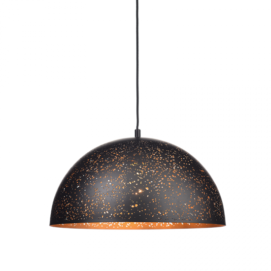 EGG ΚΡΕΜΑΣΤΟ ΦΩΤΙΣΤΙΚΟ ΜΕΤΑΛΛΟ ΜΑΥΡΟ Φ40xΗ120cm