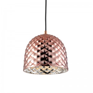 SERI ΚΡΕΜΑΣΤΟ ΦΩΤΙΣΤΙΚΟ 1ΦΩΤΟ ΓΥΑΛΙ ΧΑΛΚΙΝΟ Φ24xΗ120cm