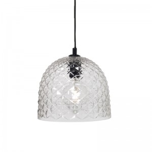 SERI ΚΡΕΜΑΣΤΟ ΦΩΤΙΣΤΙΚΟ 1ΦΩΤΟ ΓΥΑΛΙ ΔΙΑΦΑΝΟ Φ24xΗ120cm