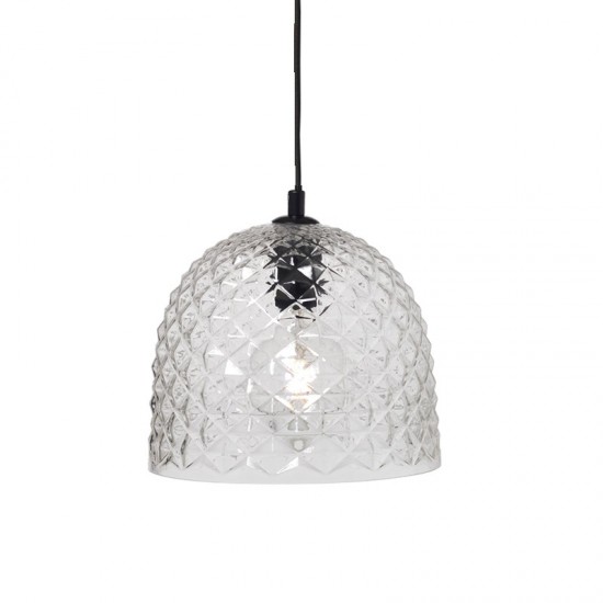 SERI ΚΡΕΜΑΣΤΟ ΦΩΤΙΣΤΙΚΟ 1ΦΩΤΟ ΓΥΑΛΙ ΔΙΑΦΑΝΟ Φ24xΗ120cm