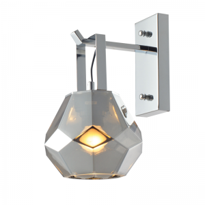 DIAMOND ΑΠΛΙΚΑ ΜΟΝΟΦΩΤΗ ΓΥΑΛΙ ΦΙΜΕ Φ18x23,5x30CM