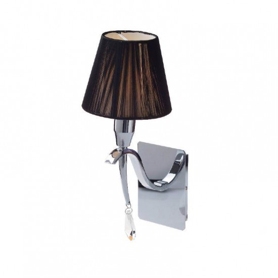 ΑΠΛΙΚΑ ΚΑΠΕΛΑΚΙ ΜΑΥΡΟ 30Χ13cm 40W E14