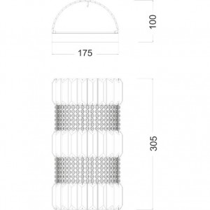 ΑΠΛΙΚΑ 3X40W G9 ΧΡΩΜΙΟ