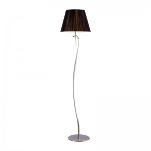 ΦΩΤΙΣΤΙΚΟ ΔΑΠΕΔΟΥ ΜΕΤΑΛΛΟ/ΥΦΑΣΜΑ ΜΑΥΡΟ Φ40x173cm