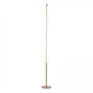 CHIOS ΕΠΙΔΑΠΕΔΙΟ ΦΩΤΙΣΤΙΚΟ LED ΑΛΟΥΜΙΝΙΟ ΧΡΥΣΟ D18xD1,8xH146CM